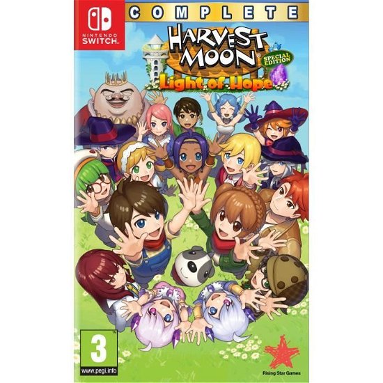 Cover for Rising Star · Harvest Moon - Light of Hope - Complete - Special Edition (SWITCH)
