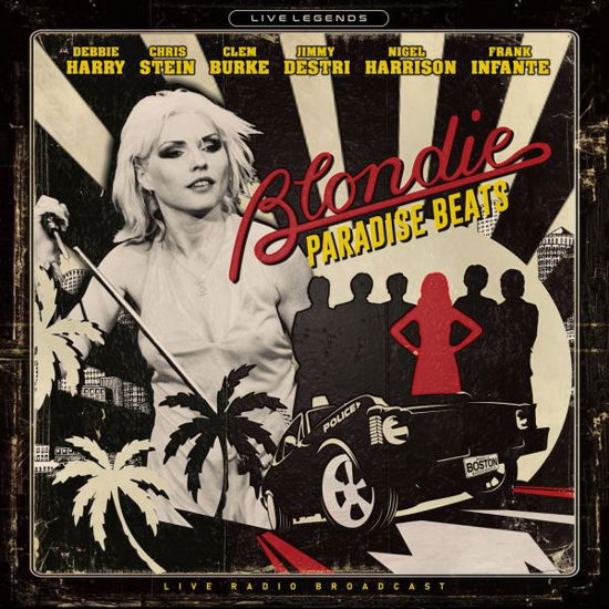 Cover for Blondie · Paradise Beats - Red Vinyl (LP) [Coloured edition] (2020)