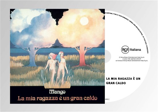 Cover for Mango · La Mia Ragazza E Un Gran Caldo (CD) (2023)