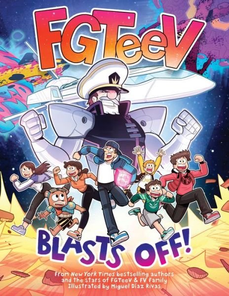 Cover for FGTeeV · FGTeeV: Blasts Off! - FGTeeV (Hardcover bog) (2024)