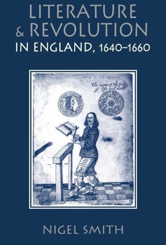 Cover for Nigel Smith · Literature and Revolution in England, 1640-1660 (Pocketbok) (1997)
