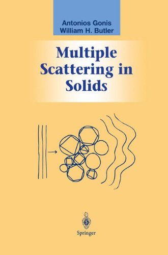 Cover for Antonios Gonis · Multiple Scattering in Solids - Graduate Texts in Contemporary Physics (Hardcover Book) (1999)