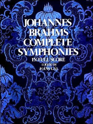 Cover for Johannes Brahms · Johannes Brahms Complete Symphonies in Full Score (Pocketbok) [Vienna Gesellschaft Der Musikfreunde, The Vienna Gesellschaft De edition] (1974)