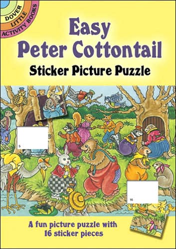 Cover for Pat Stewart · Easy Peter Cottontail Sticker Picture Puzzle - Little Activity Books (MERCH) (2005)