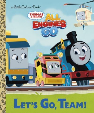 Cover for Golden Books · All Engines Go Little Golden Book (Thomas and Friends: All Engines Go) (Bog) (2023)