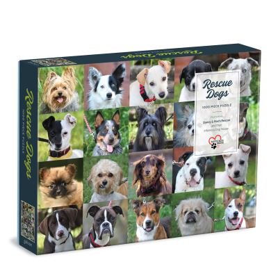 Cover for Galison · Rescue Dogs 1000 Piece Puzzle (SPILL) (2021)