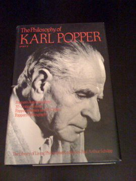 Cover for Paul Arthur Schilpp · The Philosophy of Karl Popper, Volume 1 (Hardcover Book) (1988)