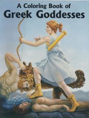 Cover for Bellerophon Books · A Coloring Book of Greek Goddesses (Pocketbok) (2001)