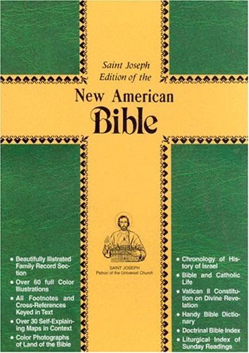 Cover for Catholic Book Publishing Co · St. Joseph Personal Size Bible-nabre (Hardcover bog) (2011)