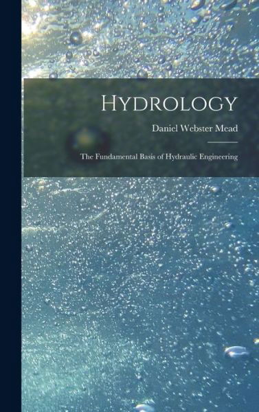 Cover for Daniel Webster Mead · Hydrology (Bok) (2022)