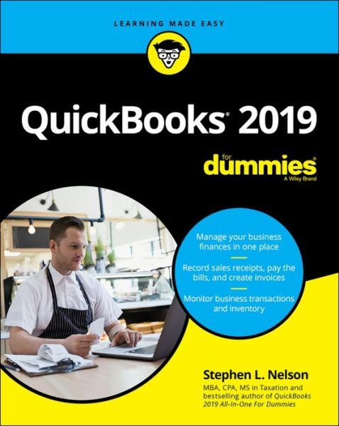 Cover for Nelson · QuickBooks 2019 For Dummies (Buch) (2018)