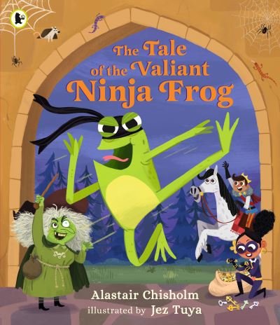 Cover for Alastair Chisholm · The Tale of the Valiant Ninja Frog (Paperback Book) (2021)