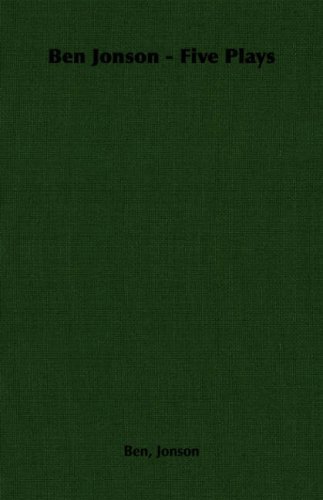 Cover for Ben Jonson · Ben Jonson - Five Plays (Paperback Book) (2006)
