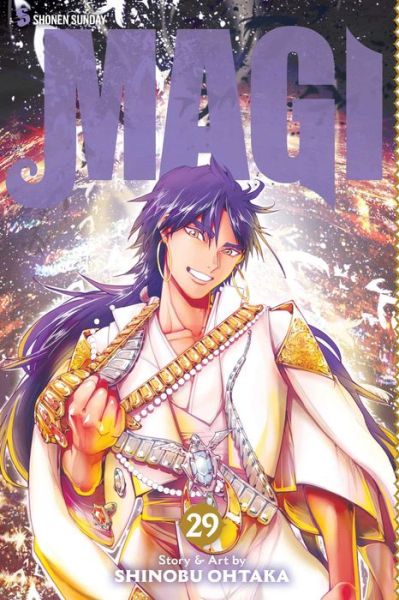 Cover for Shinobu Ohtaka · Magi, Vol. 29: The Labyrinth of Magic - Magi (Paperback Book) (2018)