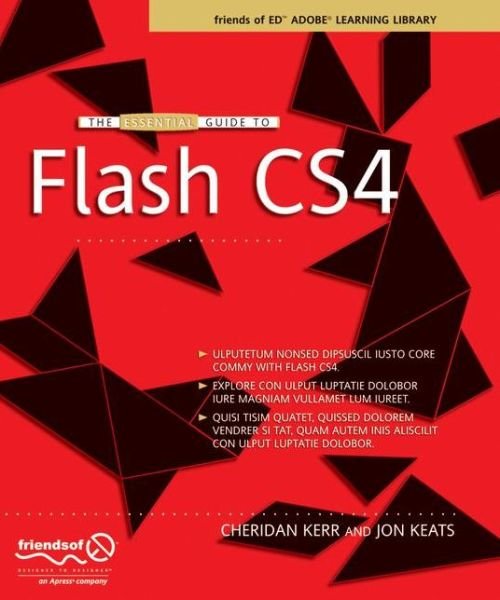 Cover for Cheridan Kerr · The Essential Guide to Flash CS4 (Pocketbok) [1st edition] (2009)