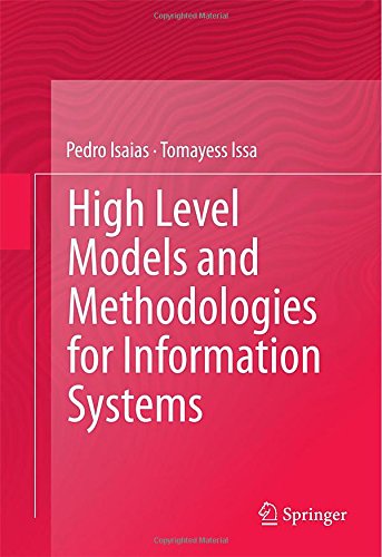 Cover for Pedro Isaias · High Level Models and Methodologies for Information Systems (Hardcover Book) [2015 edition] (2014)