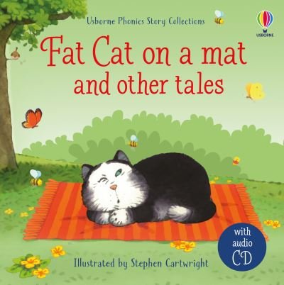 Cover for Russell Punter · Fat cat on a mat and other tales with CD - Phonics Story Collections (Hardcover bog) (2021)
