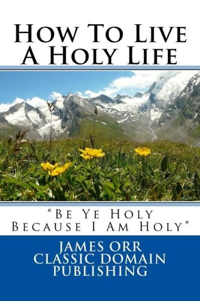How to Live a Holy Life - James Orr - Books - Createspace - 9781516903535 - August 14, 2015