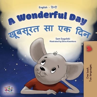 Cover for Sam Sagolski · A Wonderful Day (English Hindi Bilingual Children's Book) - English Hindi Bilingual Collection (Paperback Book) [Large type / large print edition] (2022)