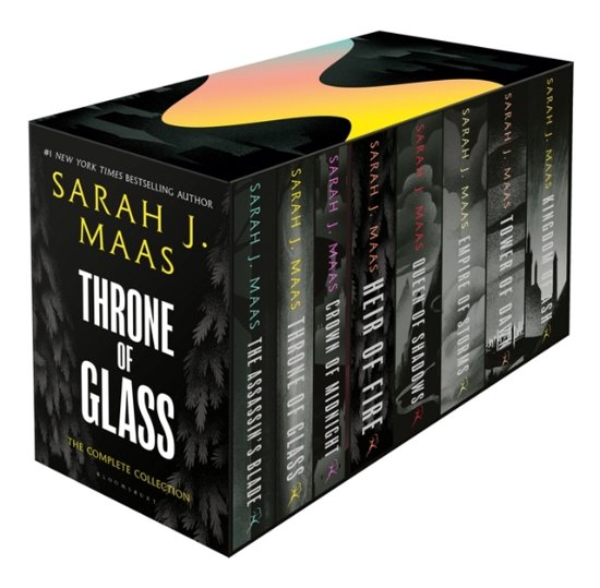 Cover for Sarah J. Maas · Throne of Glass Box Set (Paperback) - Throne of Glass (Bog) (2023)