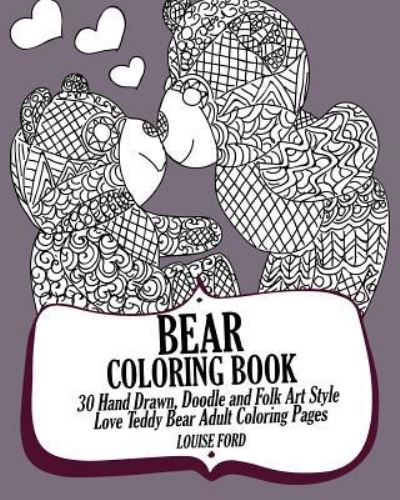 Cover for Louise Ford · Bear Coloring Book (Paperback Bog) (2016)