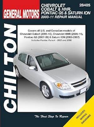 GM Chevy Cobalt, HHR / Pontiac G5 & Saturn Ion (2005-2010) - Haynes Publishing - Books - Haynes Manuals Inc - 9781620923535 - August 13, 2020