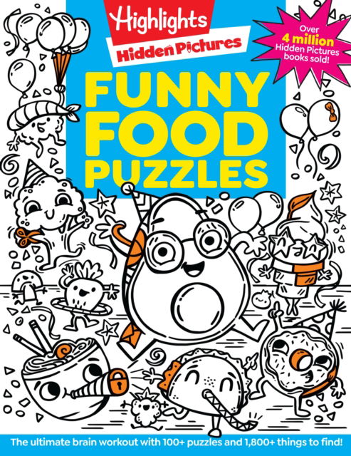 Cover for Funny Food Puzzles - HL Hidden Pictures® (Paperback Book) (2024)