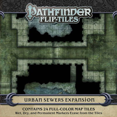 Pathfinder Flip-Tiles: Urban Sewers Expansion - Jason A. Engle - Board game - Paizo Publishing, LLC - 9781640781535 - September 17, 2019