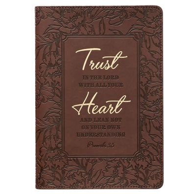 Cover for Christian Art Gifts · Journal Classic Trust in the Lord Prov. 3:5 (Hardcover Book) (2021)