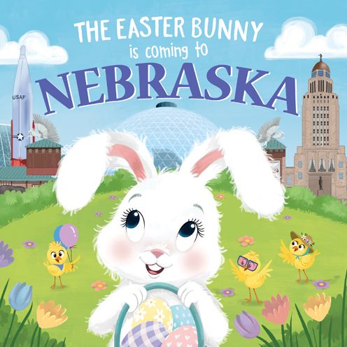 Cover for Eric James · The Easter Bunny is Coming to Nebraska (Inbunden Bok) (2020)