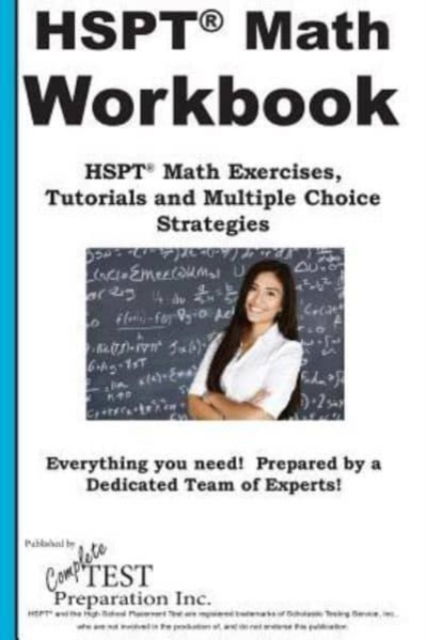 Cover for Complete Test Preparation Inc · HSPT Math Workbook (Paperback Book) (2016)