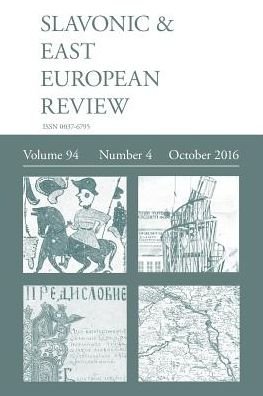 Cover for Martyn Rady · Slavonic &amp; East European Review (94 (Paperback Book) (2016)