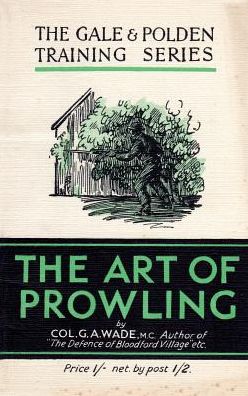 Cover for G a Wade · The Art of Prowling (Paperback Book) (2016)