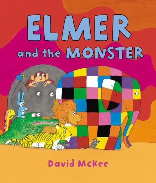 Cover for David McKee · Elmer and the Monster - Elmer Picture Books (Hardcover bog) (2014)