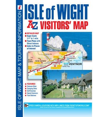 Cover for Geographers' A-Z Map Company · Isle of Wight Visitors Map - A-Z Visitors Map (Map) (2017)