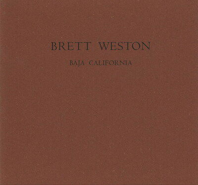 Cover for Brett Weston · Baja California (Paperback Book) (2008)