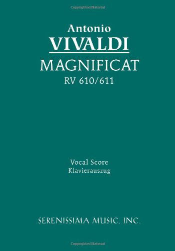 Cover for Antonio Vivaldi · Magnificat, RV 610/611: Vocal score - Ludwigmasters (Pocketbok) [Westermann edition] (2010)