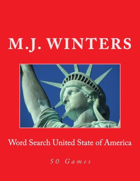 Cover for M J Winters · Word Search United States of America (Paperback Book) (2017)