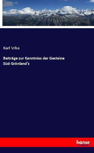 Cover for Vrba · Beiträge zur Kenntniss der Gestein (Bog)