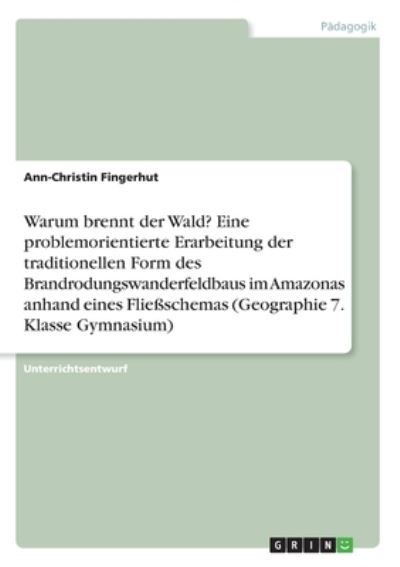 Cover for Fingerhut · Warum brennt der Wald? Eine p (Book)