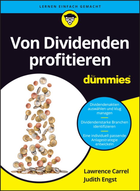 Cover for Carrel, Lawrence (TheStreet.com) · Von Dividenden profitieren fur Dummies - Fur Dummies (Paperback Book) (2025)