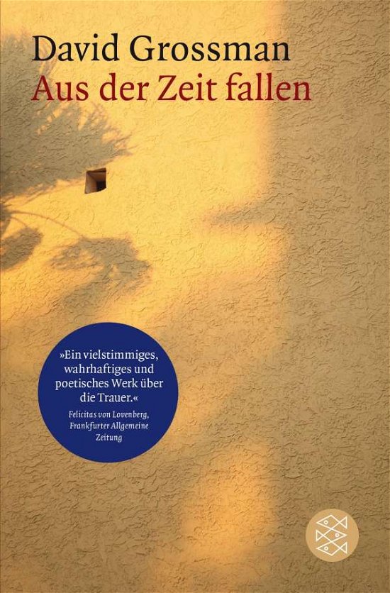Cover for David Grossman · Aus der Zeit fallen (Pocketbok) (2016)