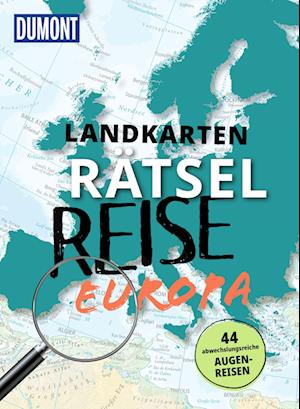 Landkarten-Rätselreise Europa - Nadine Ormo - Książki - DuMont Reiseverlag - 9783616032535 - 5 września 2023