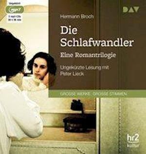 Cover for Hermann Broch · Die Schlafwandler. Eine Romant (CD)