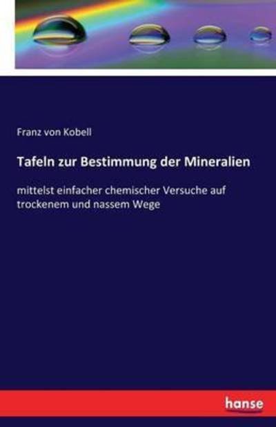 Cover for Kobell · Tafeln zur Bestimmung der Minera (Book) (2016)