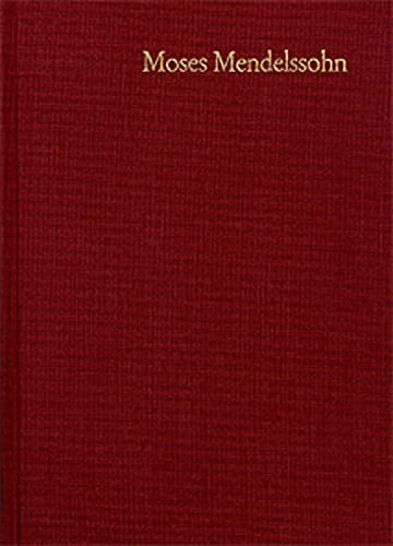Cover for Mendelssohn · Moses Mendelssohn: Gesammel (Buch) (2004)