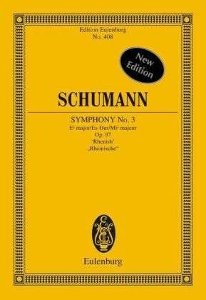 Cover for Robert Schumann · Symphony No 3 Eb Major Op 97 (Paperback Bog) (1986)