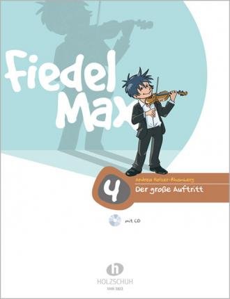 Cover for Andrea Holzer- Rhomberg Andrea Holzer-rhomberg · Fiedel-Max Violine,Auftr.4,m.CD.VH3813 (Book)