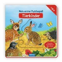 Cover for Trötsch Verlag GmbH &amp; Co. KG · Trötsch Puzzlebuch Mein erster Puzzlespaß Tierkinder (Board book) (2021)