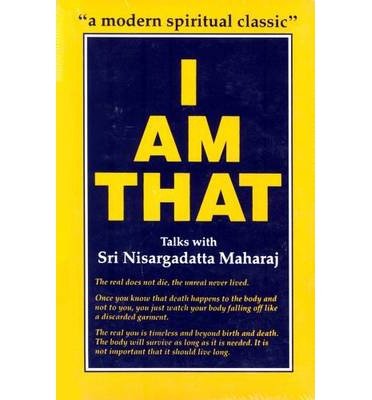I am That: Talks with Sri Nisargadatta Maharaj - Sri Nisdargadatta-Maharaj - Books - Chetana Pvt.Ltd - 9788185300535 - December 1, 1991